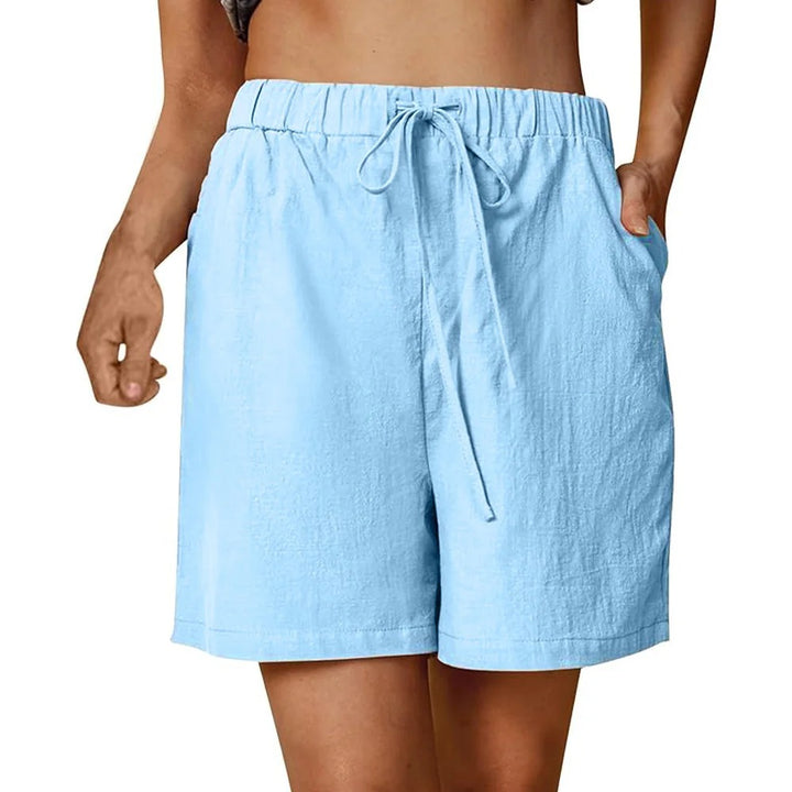 Vola® | Bequeme High-Waist-Shorts mit Kordelzug