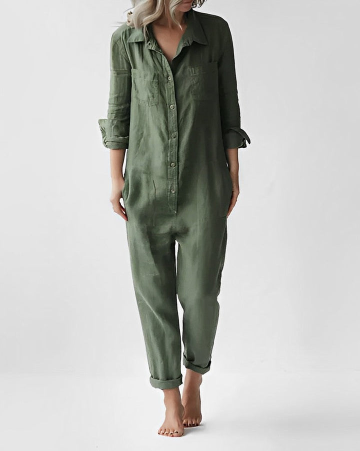 Lina - Grüner Jumpsuit