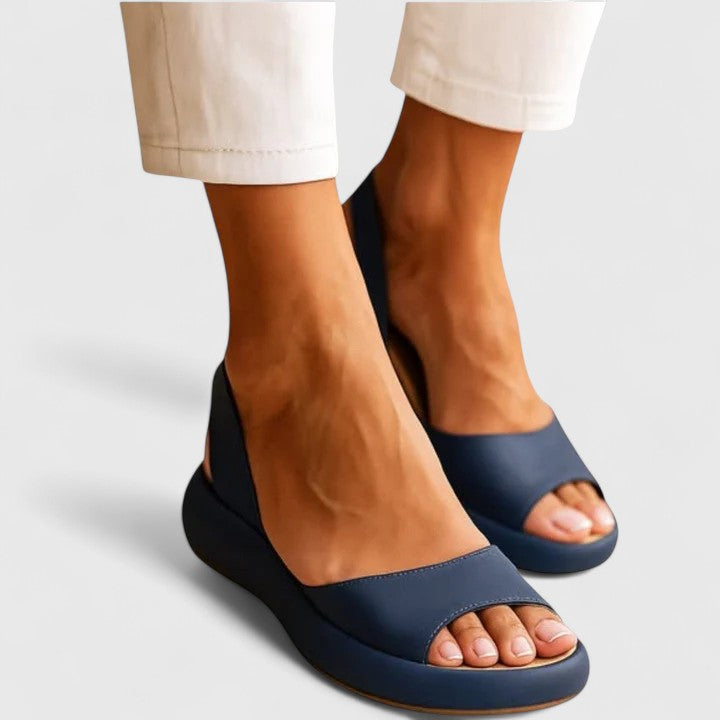 Damen Riemchensandalen Mit Gepolstertem Fußbett