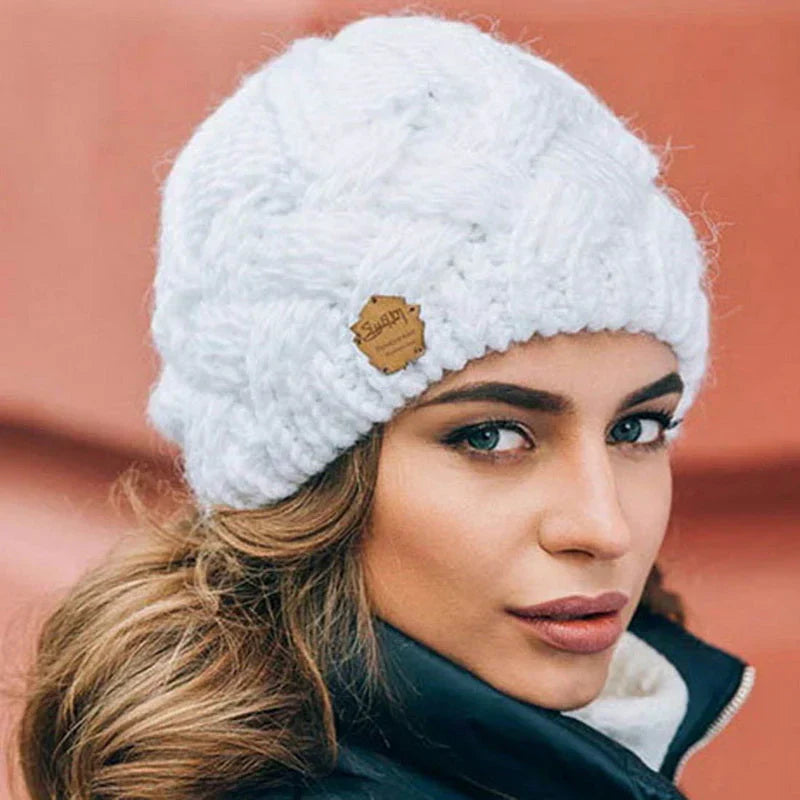 Women's Knit Hat for Autumn and Winter