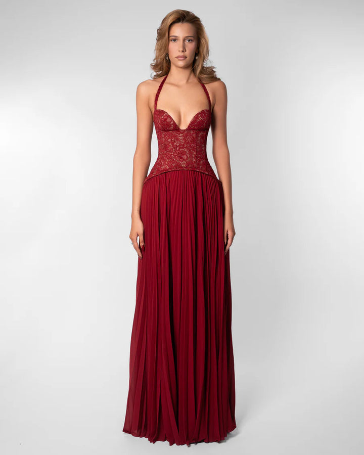 Daria Elegantes Maxi-Kleid für Damen