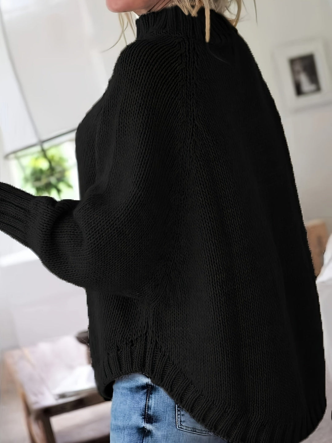 Cozy chunky knit sweater 