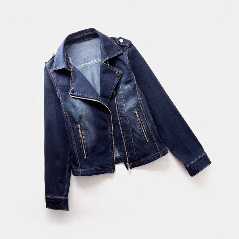 Klassische Jeansjacke mit zeitlosem Fusionsstil