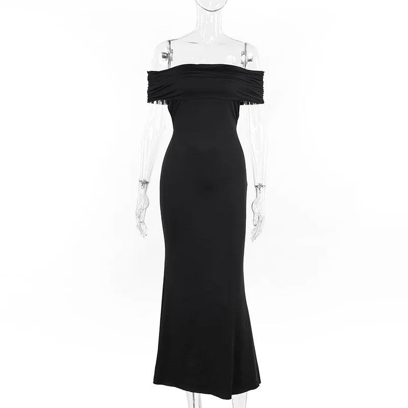 Sexy trägerloses, rückenfreies Maxikleid für Damen