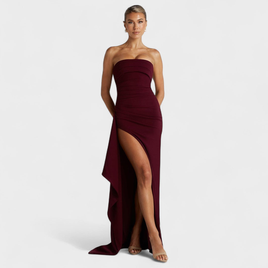 Elegantes fließendes Maxikleid für Damen
