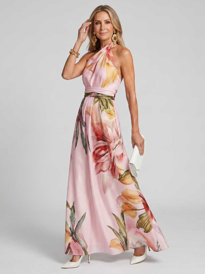 Damen-Maxikleid für sommerliche Anlässe und Urlaub