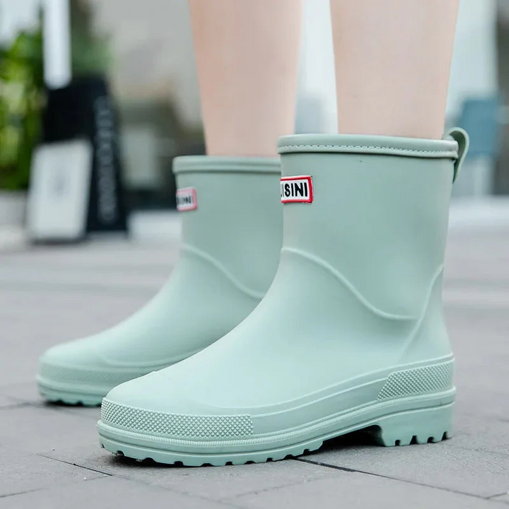 Damen-Gummistiefel für regnerische Herbsttage