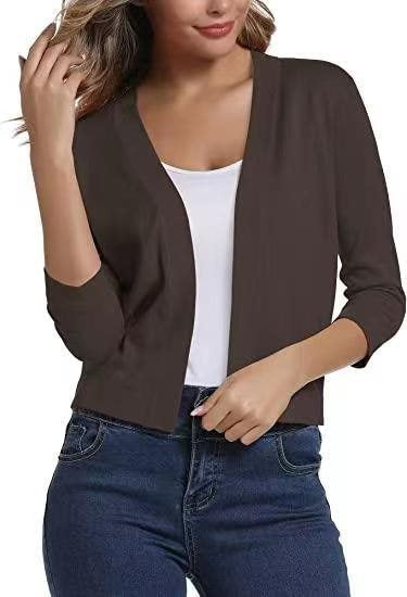 Cardigan für Damen mit praktischer offener Vorderseite