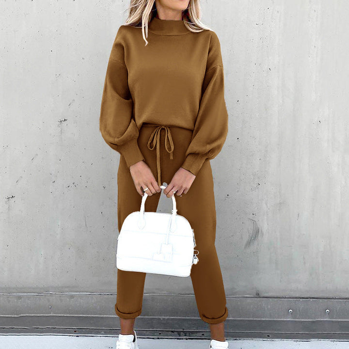 Rückansicht des zweiteiligen Damen-Loungewear-Sets