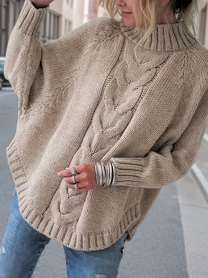 Cozy chunky knit sweater 