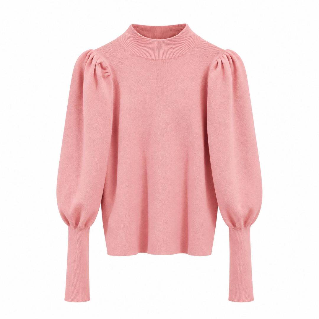 Damen-Rippstrickpullover als stilvolles Outfit für den Alltag