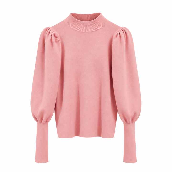 Damen-Rippstrickpullover als stilvolles Outfit für den Alltag