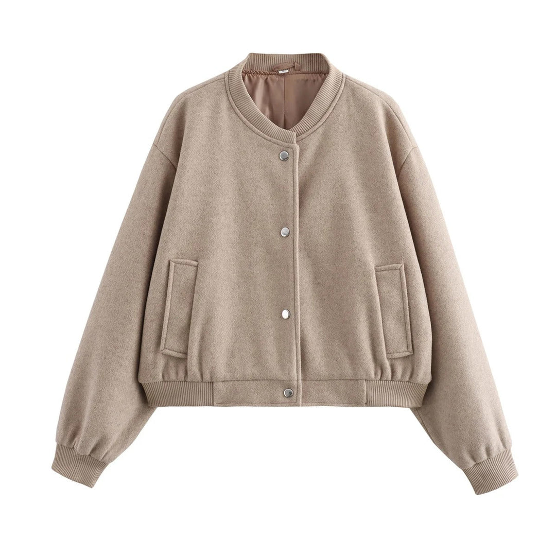 Damen Herbst Street Flight Jacke