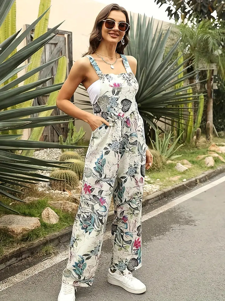 Isabella - Blumendruck Jumpsuit