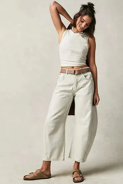 Weite lässige Winterjeans für Damen