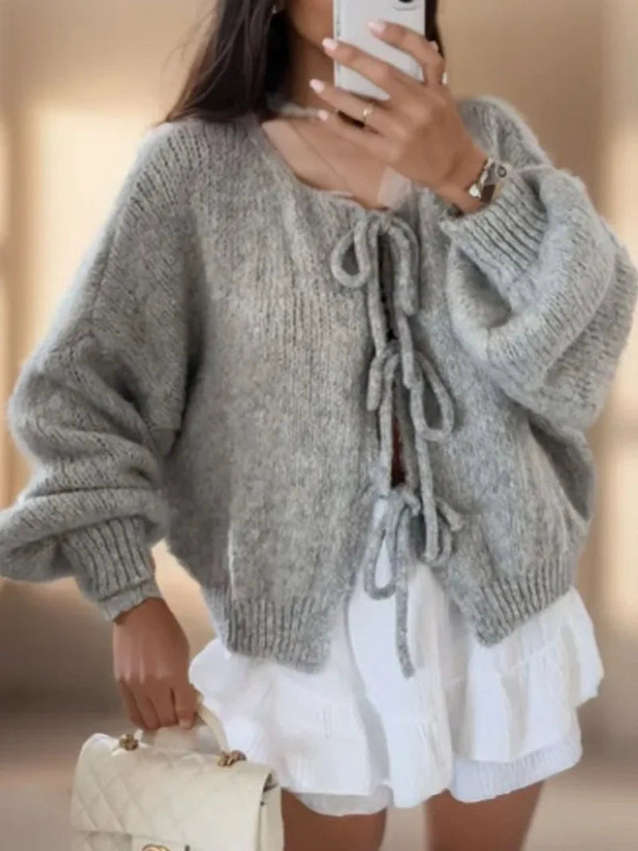 Gemütlicher weicher Strickcardigan für den lässigen Alltagslook