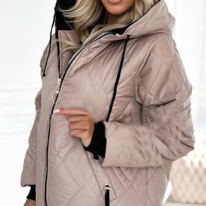Leichte Winter-Steppjacke