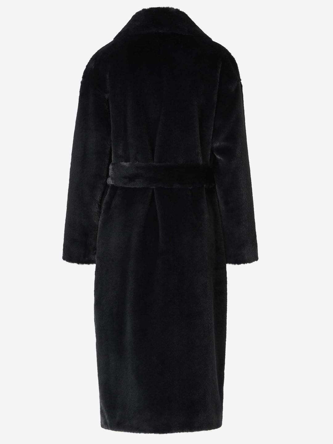 Schicker Kunstpelzmantel für eleganten Winterstil