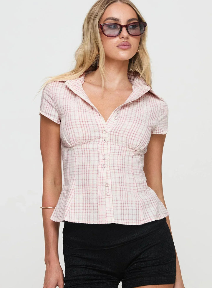 Seidige Bluse in entspannter Passform für legere Eleganz