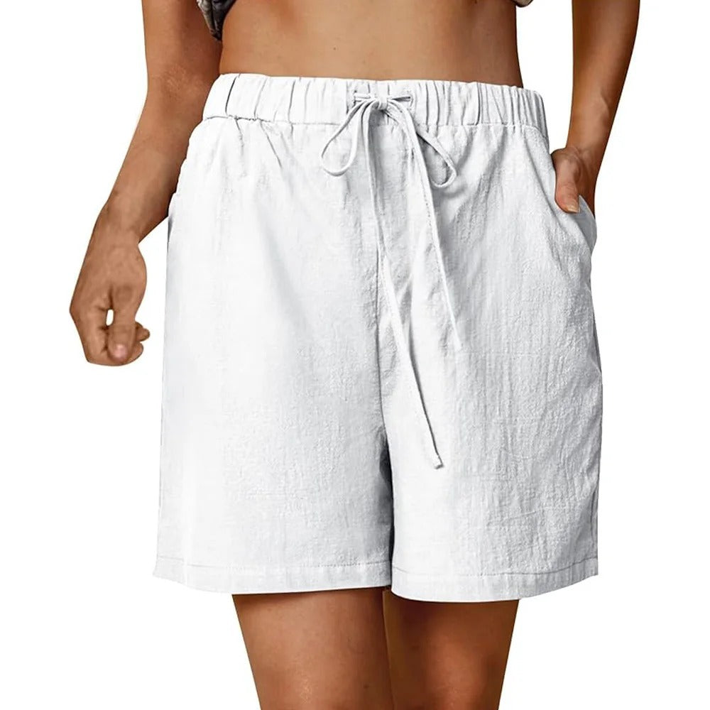 Vola® | Bequeme High-Waist-Shorts mit Kordelzug