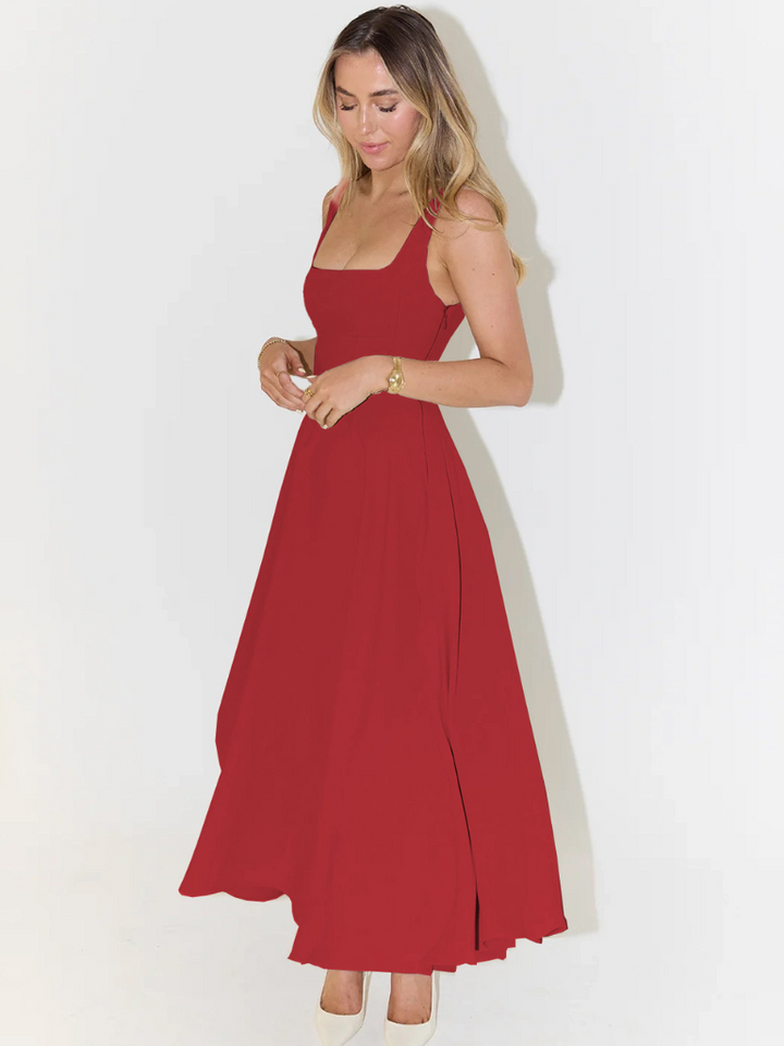 Klassisches Midi-Kleid für Damen