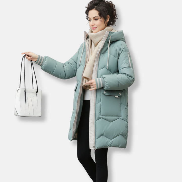 Gemütlicher Kapuzen-Winterparka für Damen