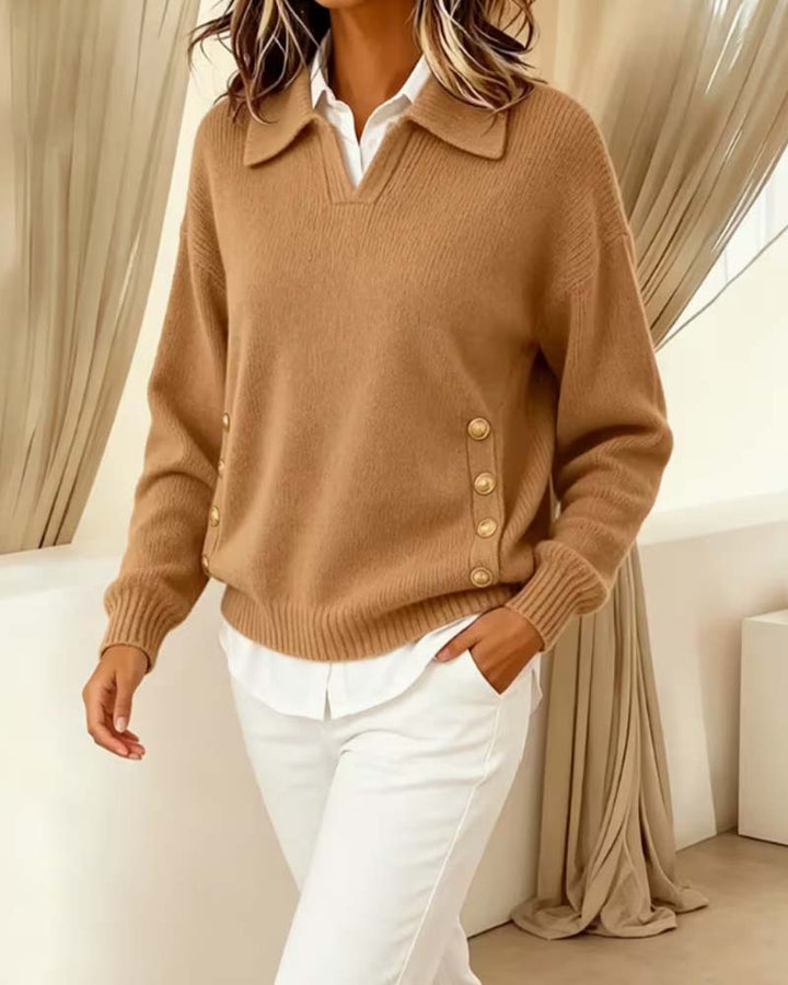 Damenpullover im schlichten, vielseitig kombinierbaren Design