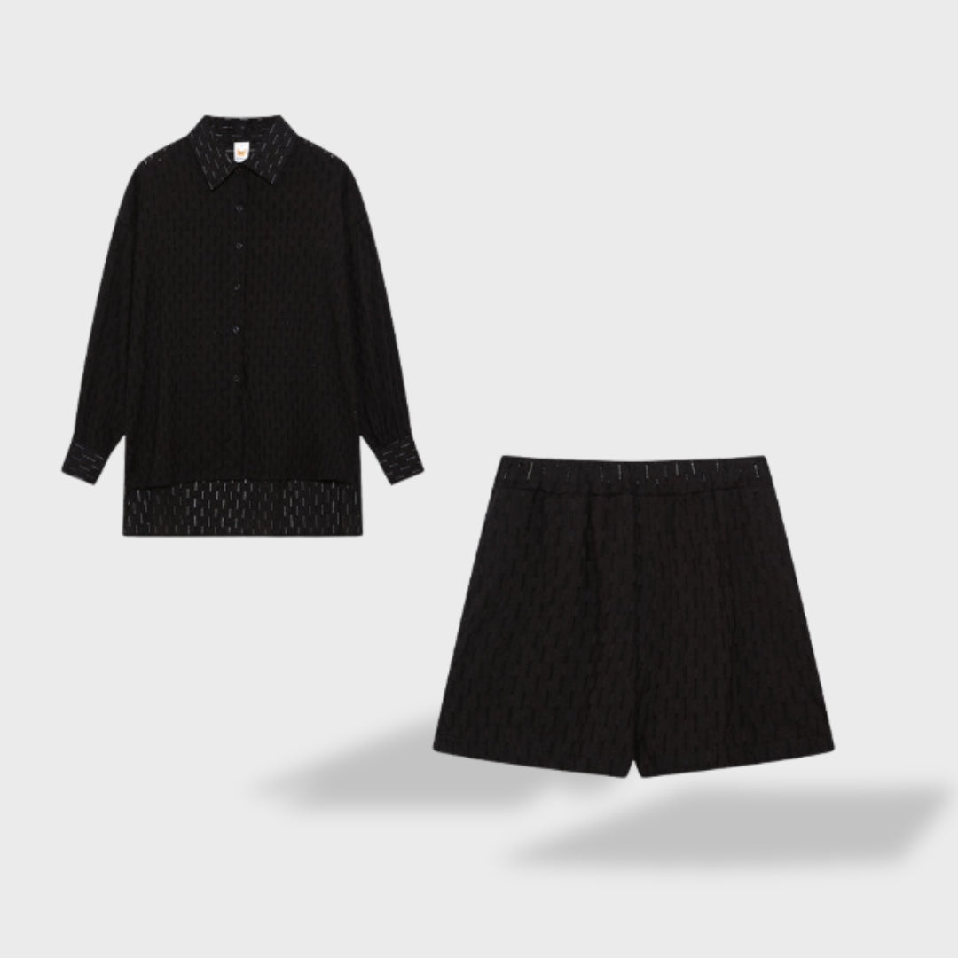 Damenbluse im Set mit elegantem, bequemem Schnitt
