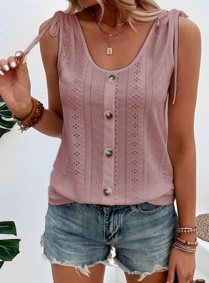 Stilvolle Ärmellose Bluse für Damen