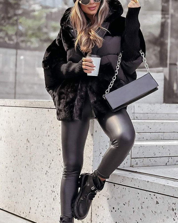 Übergroße Daunenjacke