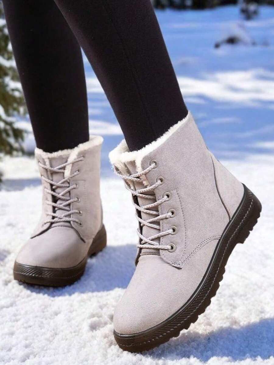 Leichte warme Damen-Winterstiefel