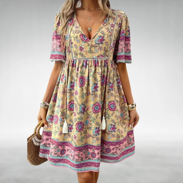 Damen Kleid weich, atmungsaktiv, schmeichelhafte Passform
