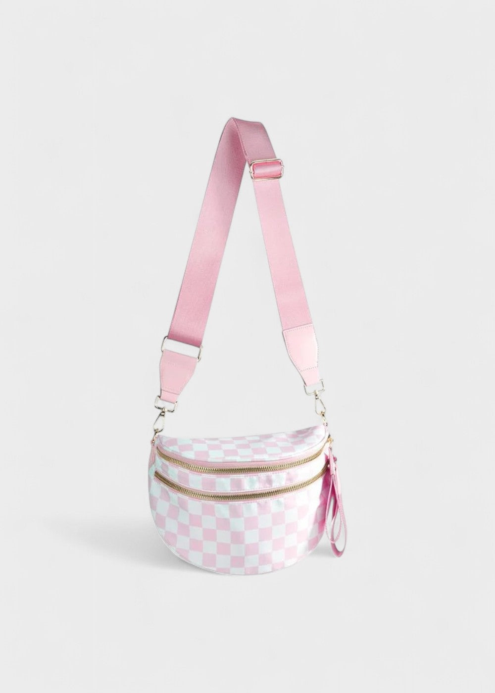 Elegante Gürteltasche aus echtem Leder für freihändige Mode