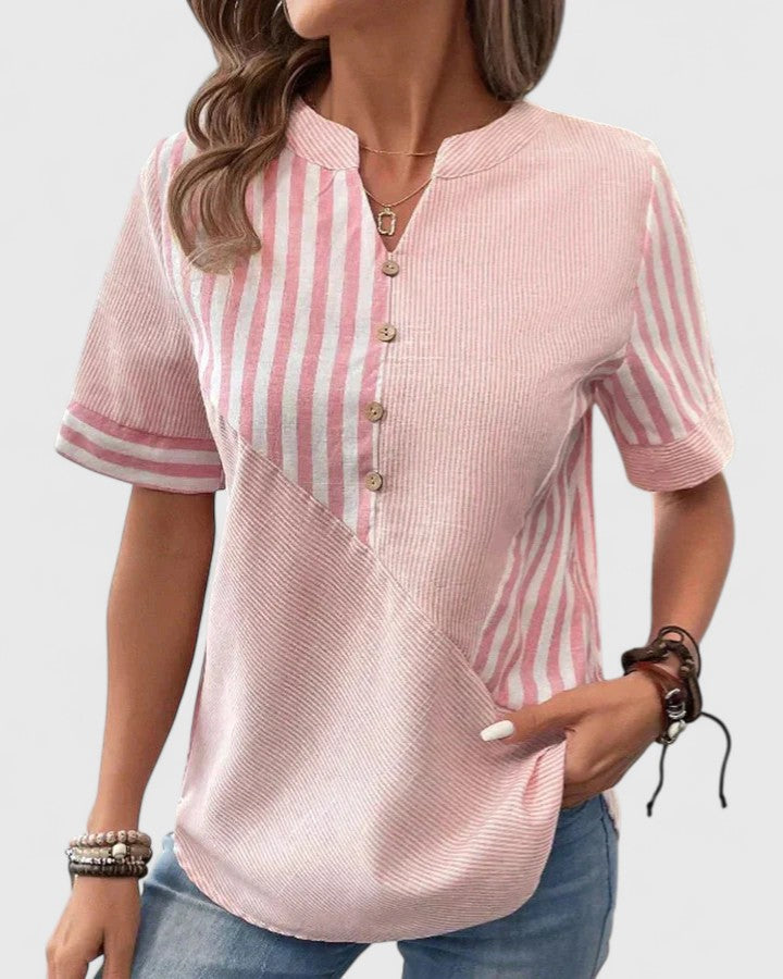 Anspruchsvolle Damenbluse mit elegant fließendem Design