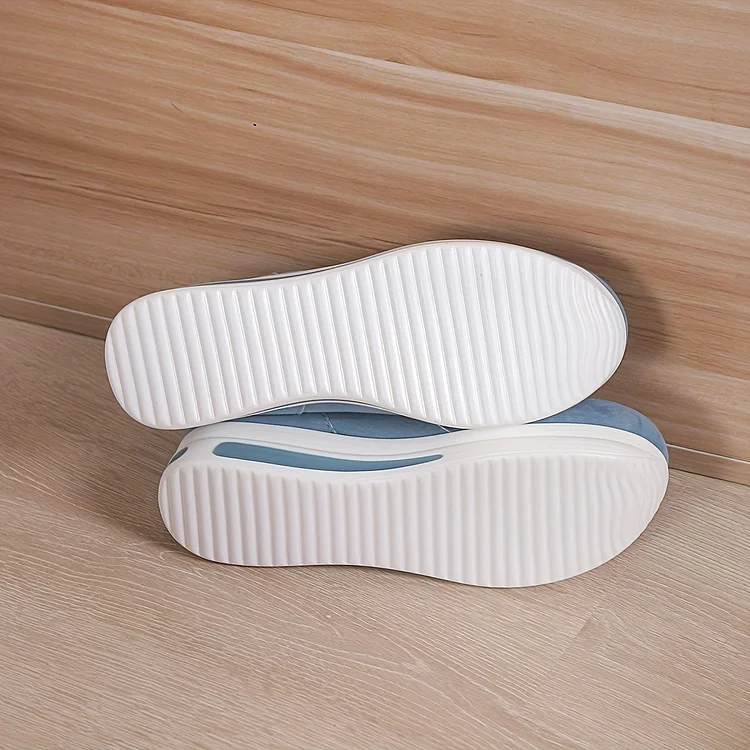 Comfortable orthopedic platform slip-on shoes for women 