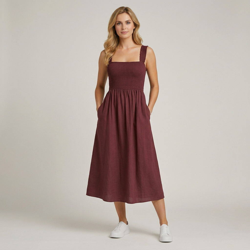 Elegantes Maxikleid für stilvolle Sommerabende