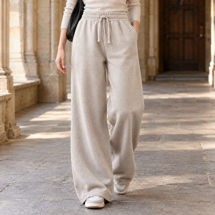Women's High-Waisted Wide-Leg Pants