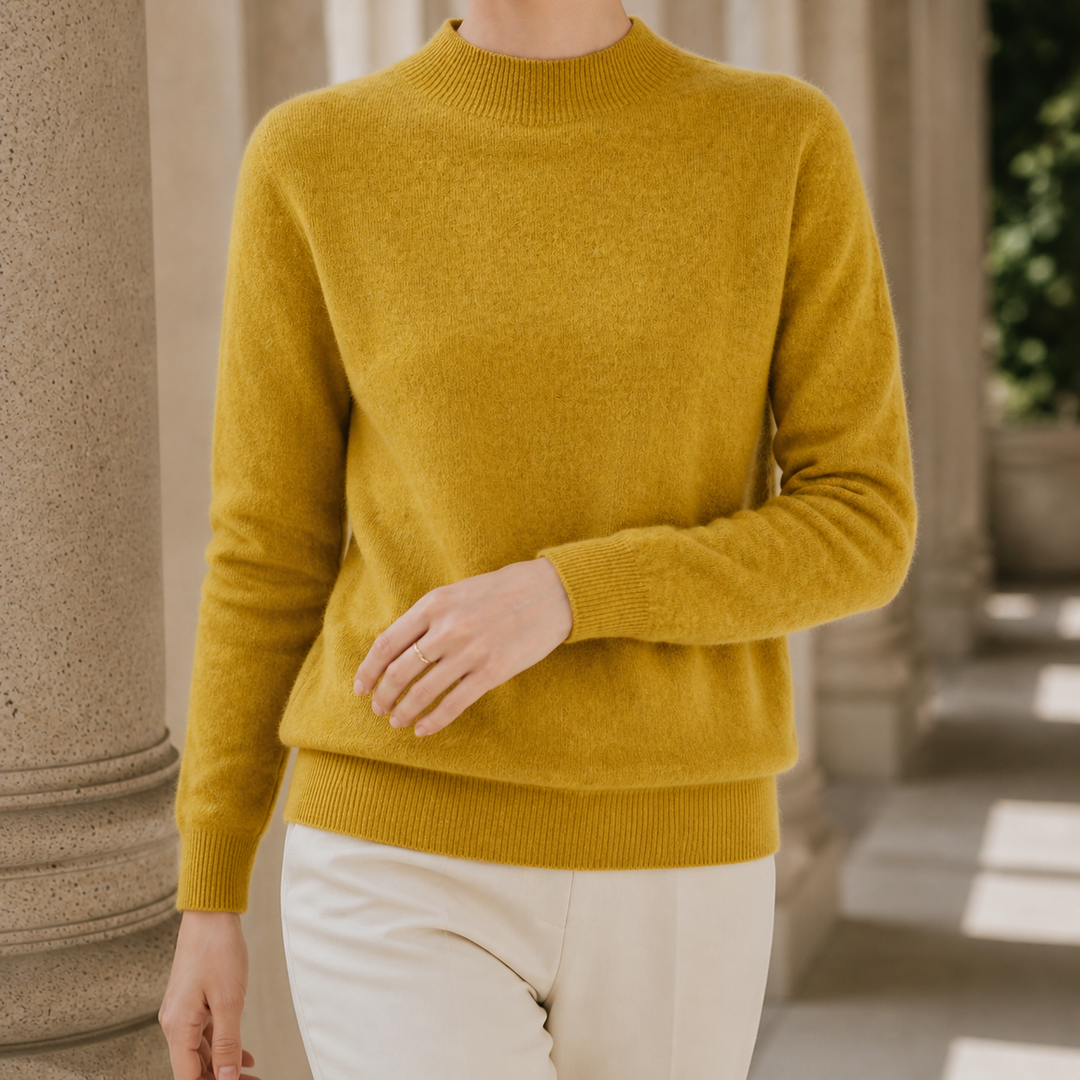 Eleganter Kaschmirpullover für vielseitige Damen-Outfits