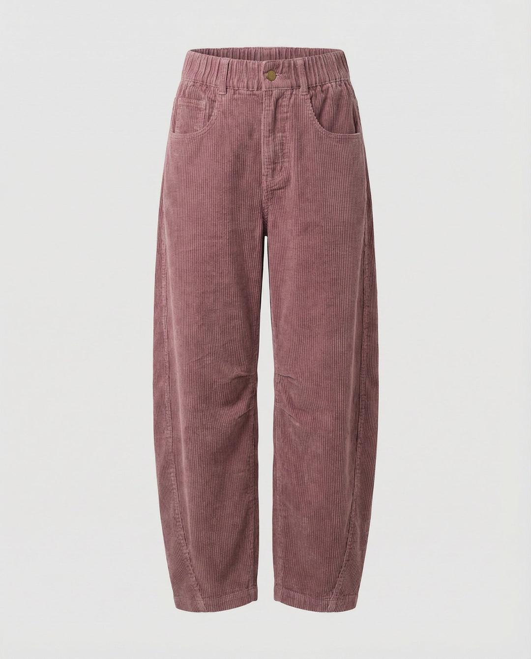 Damenhose mit hohem Bund und modernem Wide-Leg-Schnitt