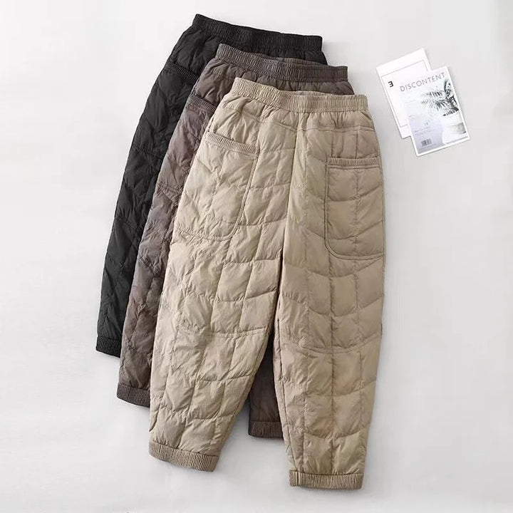 Anneliese® | Warme Stepphose mit bequemen Taschen