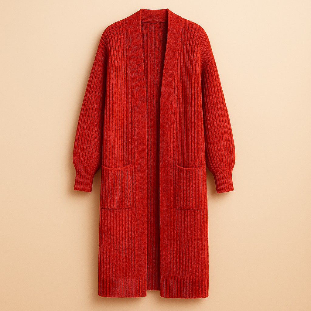 Women's Oversized Knit Cardigan Extra Long