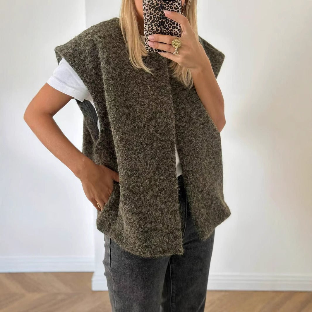 Damen-Strickjacke zum Kombinieren mit verschiedenen Outfits