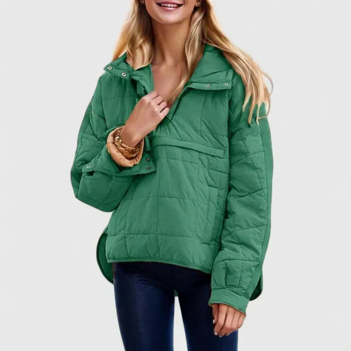 Eleganter Damen-Kapuzenmantel mit stilvollem Schnitt