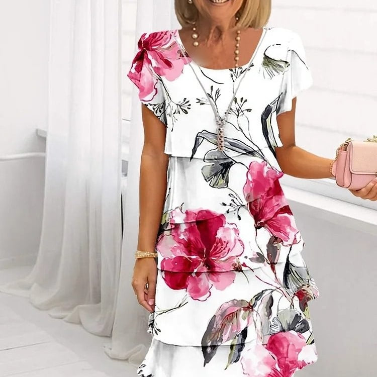 Hannah® | elegantes Blumenkleid