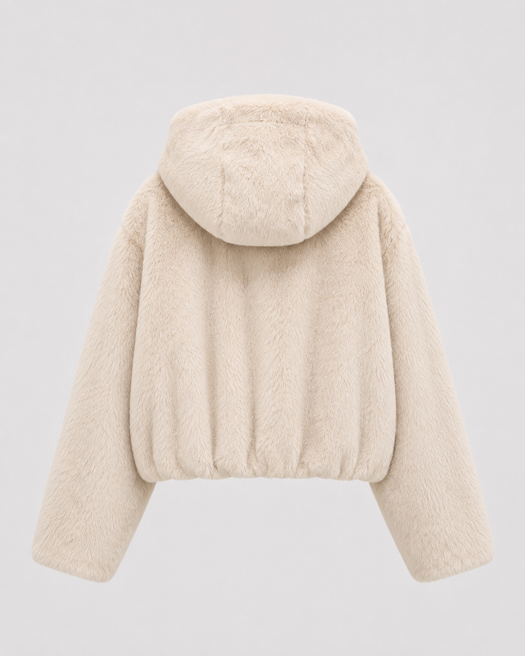 Wärmende Kunstfelljacke für Herbst und Winter