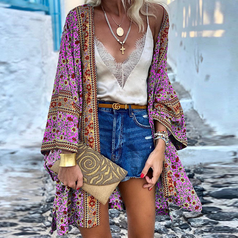 Selena® | Elegant Boho Strickjacke